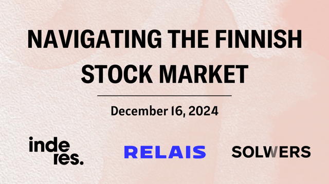 Navigating the Finnish Stock Market | December 16, 2024