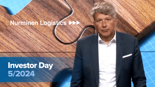 Nurminen Logistics as an Investment | Investor Day May 27, 2024