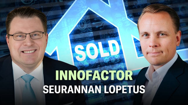 Innofactor: Seurannan lopetus