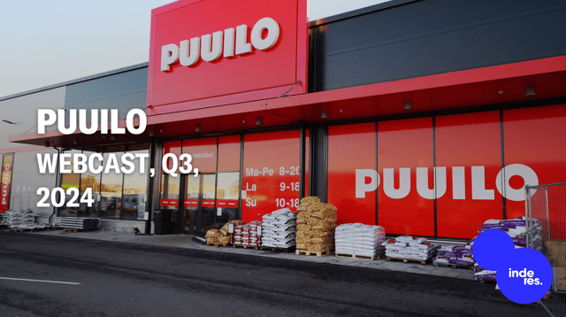 Puuilo, Webcast, Q3'24