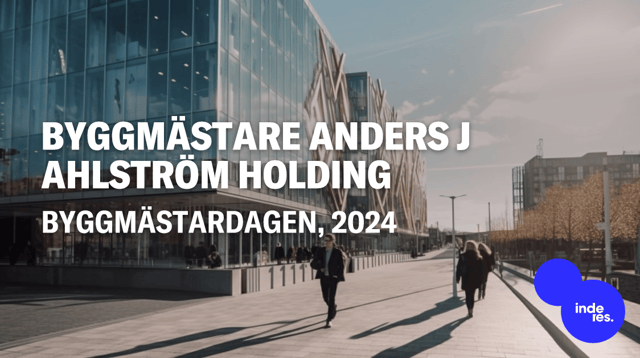 Byggmästardagen, 2024