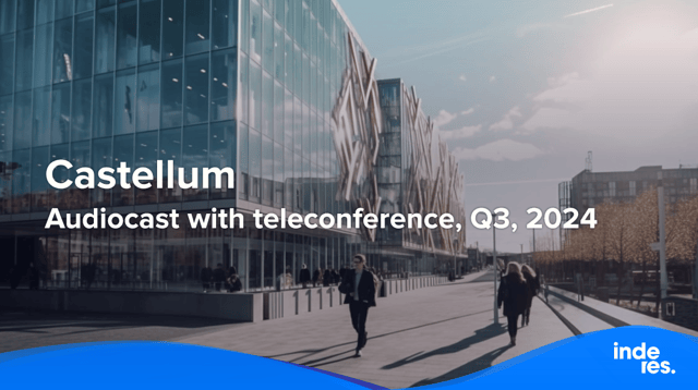 Castellum, Audiocast with teleconference, Q3'24