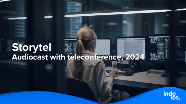 Storytel, Audiocast with teleconference, 2024