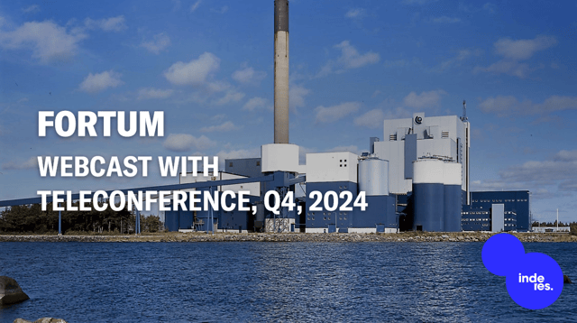 Fortum, Webcast with teleconference, Q4'24