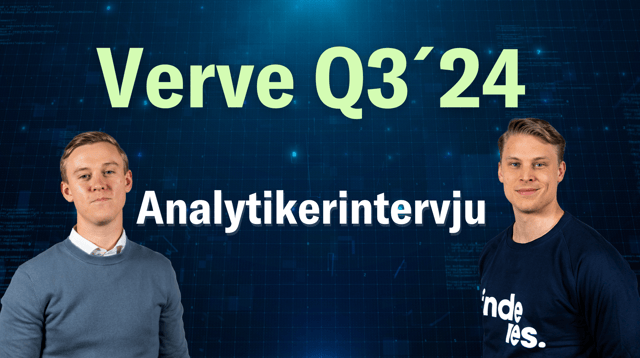 Verve Q3`24: Momentum som driver framgång