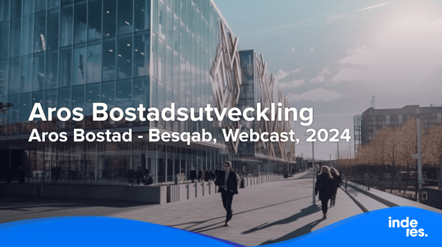 Aros Bostad - Besqab, Webcast, 2024