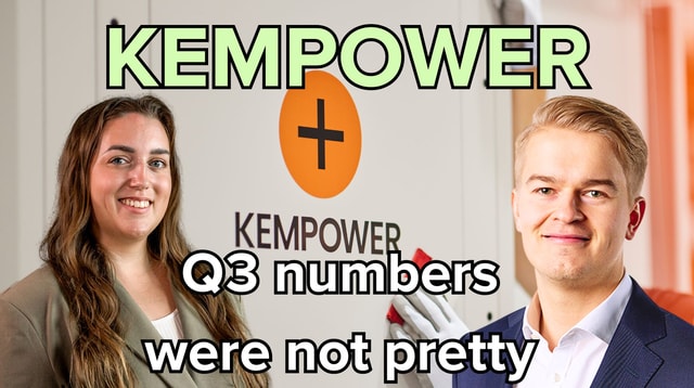 Kempower: Q3 numbers were not pretty