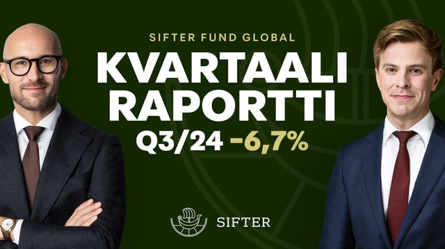 Sifter-rahaston kvartaaliraportti Q3/2024