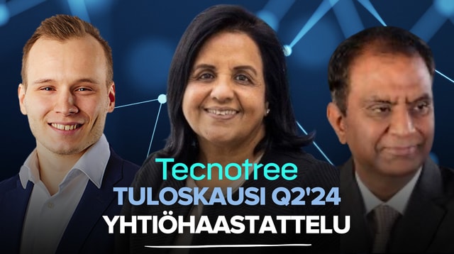 Tecnotree Q2'24: Näkymä loppuvuoden kassavirtaan parantunut (eng.)