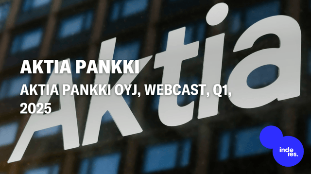 Aktia Pankki Oyj, Webcast, Q1'25