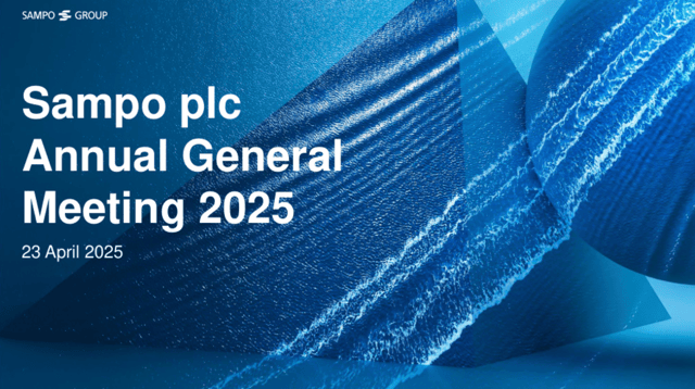 Sampo plc Annual General Meeting 2025