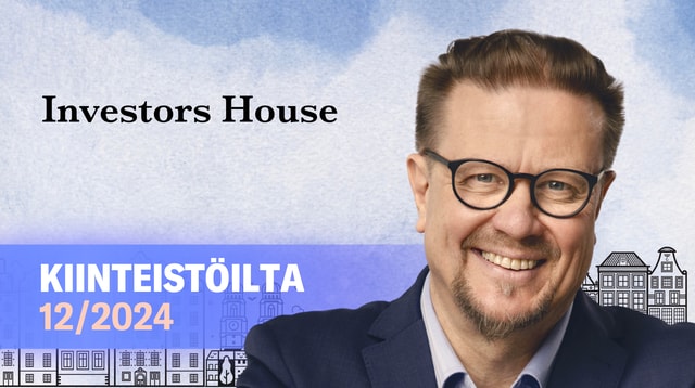 Investors House sijoituskohteena | Kiinteistöilta 3.12.2024