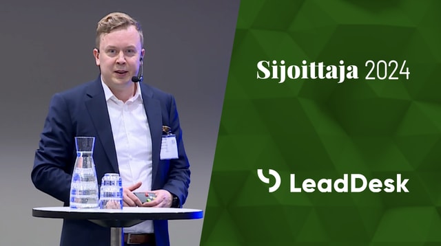 LeadDesk sijoituskohteena | Sijoittaja 2024