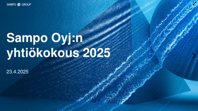Sampo Oyj:n yhtiökokous 2025