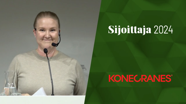 Konecranes sijoituskohteena | Sijoittaja 2024