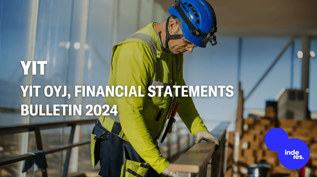 YIT Oyj, Financial Statements Bulletin 2024