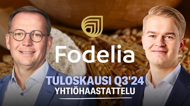 Fodelia Q3’24: Feelia suoritti vahvasti