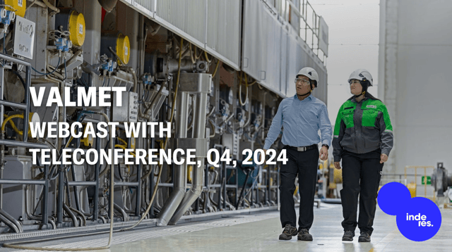 Valmet, Webcast with teleconference, Q4'24