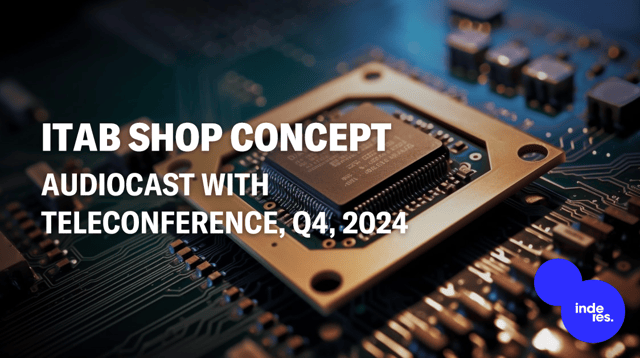 ITAB Shop Concept, Audiocast with teleconference, Q4'24