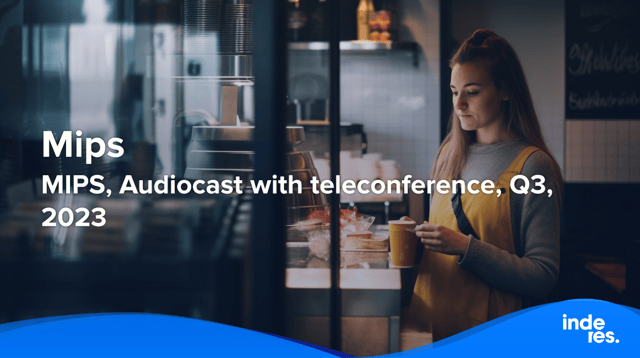 MIPS, Audiocast with teleconference, Q3'23