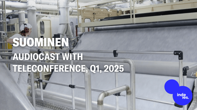 Suominen, Audiocast with teleconference, Q1'25