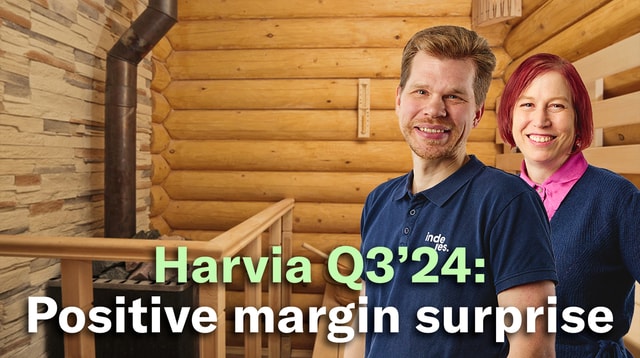 Harvia Q3’24: Positive margin surprise 