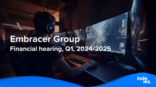 Embracer Group, Financial hearing, Q1'24/25