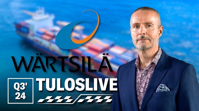 Wärtsilä Q3'24 -tuloslive ti 29.10. klo 8:25