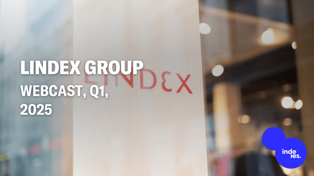 Lindex Group, Webcast, Q1'25