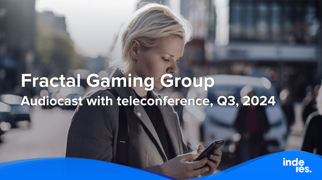 Fractal Gaming Group, Audiocast with teleconference, Q3'24