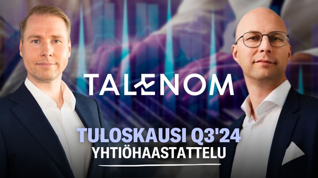 Talenom Q3'24: Päivitettyä strategiaa ja parempaa kannattavuutta