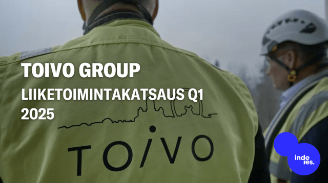 Toivo Group, Liiketoimintakatsaus Q1'25