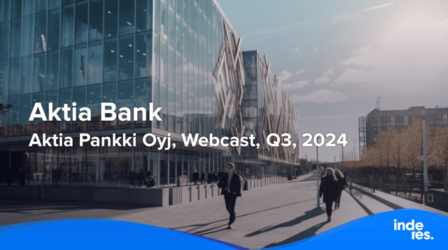 Aktia Pankki Oyj, Webcast, Q3'24