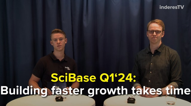SciBase Q1´24: Building faster growth takes time