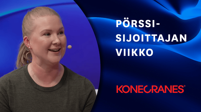 Konecranes sijoituskohteena | Pörssisijoittajan viikko 13.9.2024