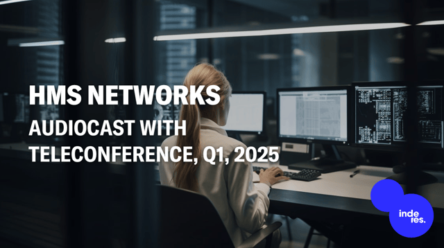 HMS Networks, Audiocast with teleconference, Q1'25