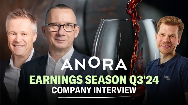 Anora Q3'24: Soft volumes