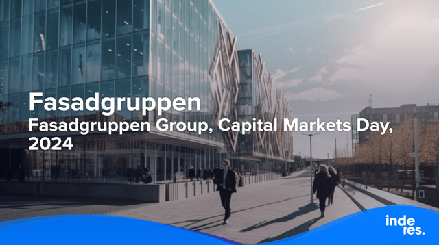 Fasadgruppen Group, Capital Markets Day, 2024