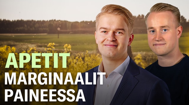 Apetit: Marginaalipaine tuloskasvun tiellä