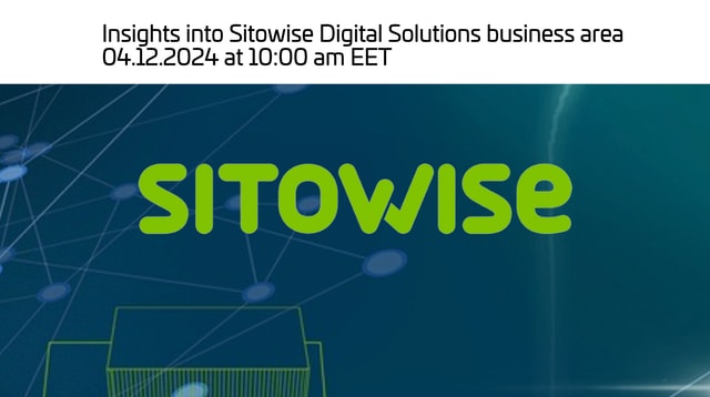 Sitowise Digital Solutions deepdive | Dec. 4, 2024