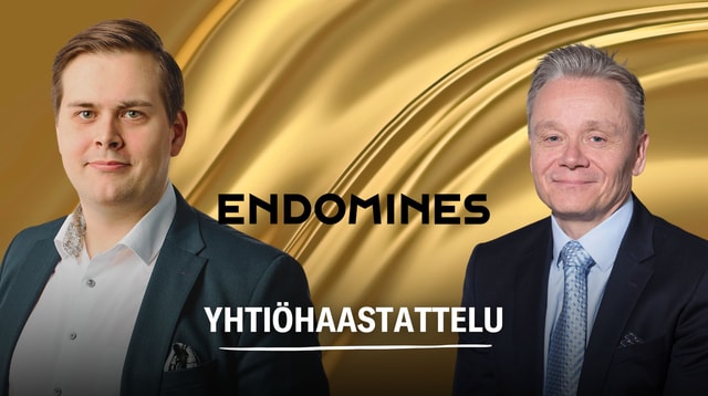 Endomines: ”Kultamarkkina on vahva”