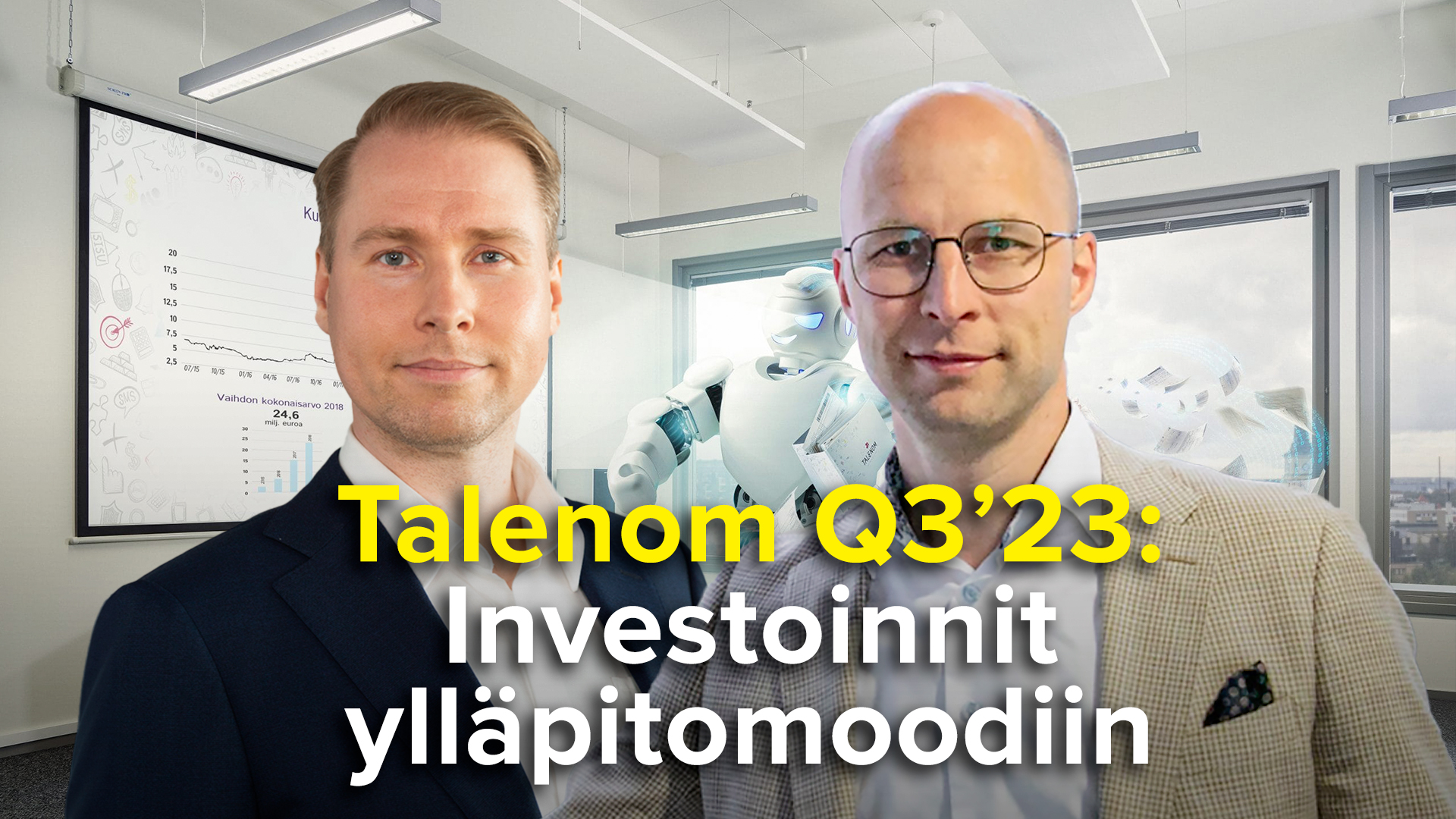 Talenom Q3'23: Investoinnit Ylläpitomoodiin - Inderes