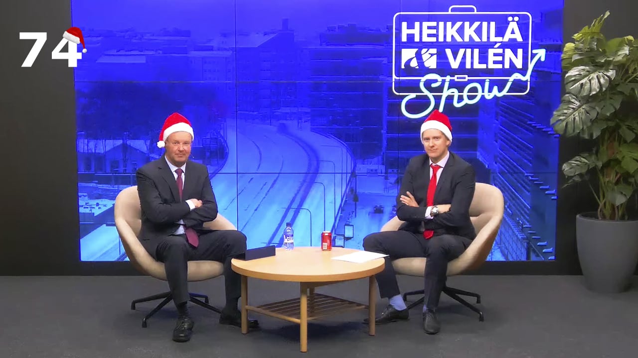 Joulujakso 2022: Heikkilä&Vilen Show 74 - Inderes